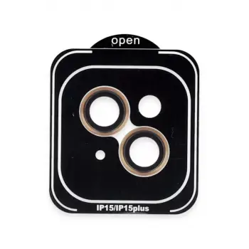 Joko Apple iPhone 15 PVD Metal Kamera Lens - Turuncu