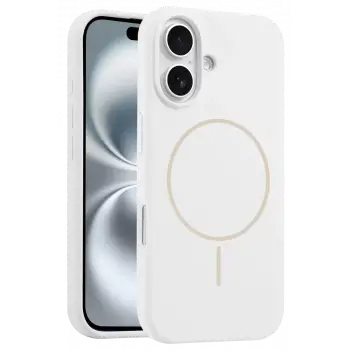 Joko Apple iPhone 16 Plus Kılıf Jully Magsafe Kapak - Beyaz