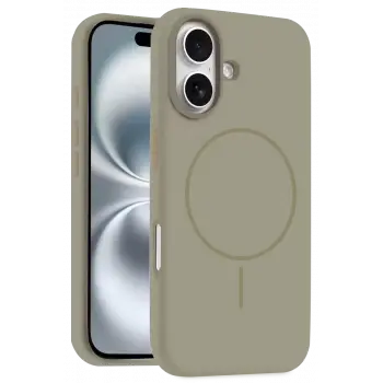 Joko Apple iPhone 16 Plus Kılıf Jully Magsafe Kapak - Çöl Titanyum