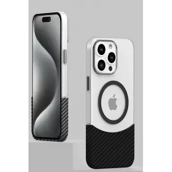 Joko iPhone 16 Pro Carbon Puzzle Magsafe Kapak - Desert