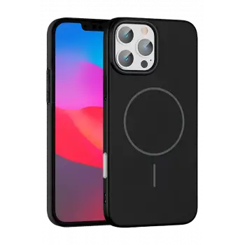 Joko Apple iPhone 16 Pro Max Broş Magsafe Kapak - Siyah