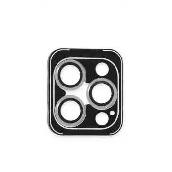 Joko Apple iPhone 16 Pro Max PVD Metal Kamera Lens - Gümüş