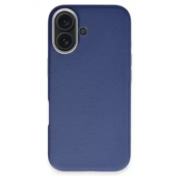 Joko Apple iPhone 16 Wonder Deri Magsafe Kapak - Lacivert