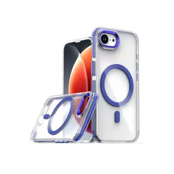 Joko Apple iPhone 16E Bella Magsafe Kapak - Mavi