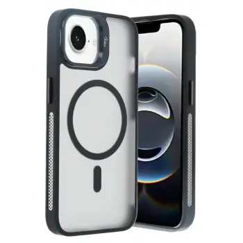 Joko Apple iPhone 16E Flet Lens Magsafe Kapak - Siyah