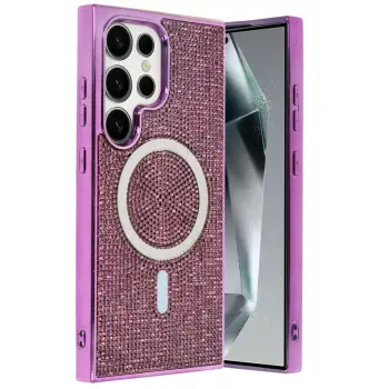 Joko Samsung Galaxy S23 Ultra Helen Magsafe Kapak - Derin Mor