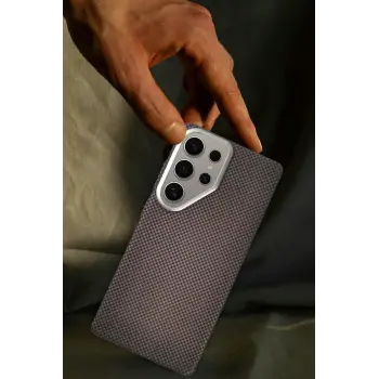 Joko Samsung Galaxy S24 Besa Magsafe Kapak - Krem