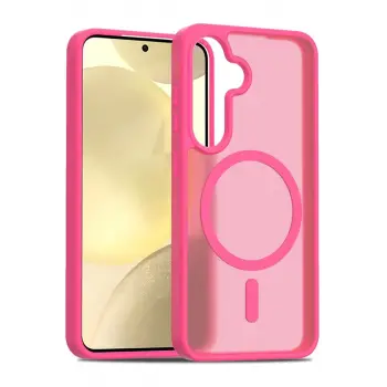 Joko Samsung Galaxy S25 Plus Jota Magsafe Kapak - Rose