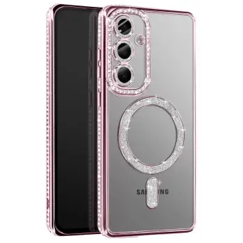 Joko Samsung Galaxy S26 Joke Simli Magneticsafe Kılıf - Pembe