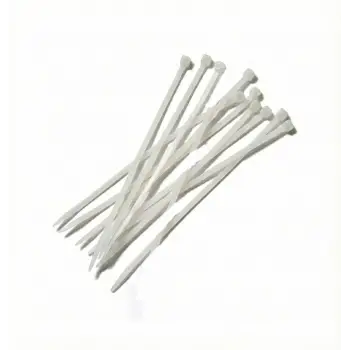 Kablo Bağı Kelepçe Cırt 4,8x400mm 10'lu Beyaz