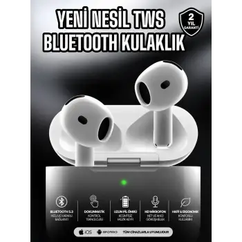 Kablosuz Bluetooth Kulaklık TWS ANC Özelliği Yüksek Ses Kaliteli
