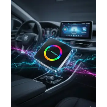 Kablosuz CarPlay Android Auto Adaptörü Araç İçi Multimedya Dönüştürücü