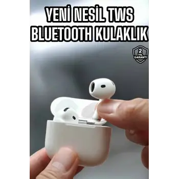 Kaliteli Ucuz İOS ve Android Uyumlu TWS Bluetooth Kulaklık ANC Özelliği