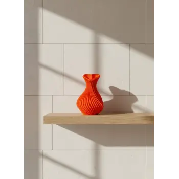 KALPLİ VAZO TURUNCU