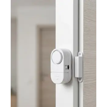 Kapı Pencere Alarmı Manyetik Sensörlü 90 dB Güçlü Sesli Güvenlik Alarm Sistemi