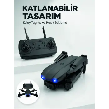 Katlanabilir Kamera Drone 4K HD Görüntü, Hover Özelliği ve Uzaktan Kumanda