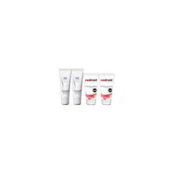 Kaz Gagası Kremi 2x100 ml Rahatlatıcı+Redroid Rahatlatıcı Bakım Krem 2x50 ml