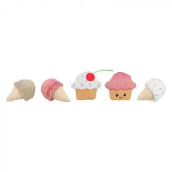 Kedi Otlu Dondurma Peluş Kedi Oyuncağı 7 Cm