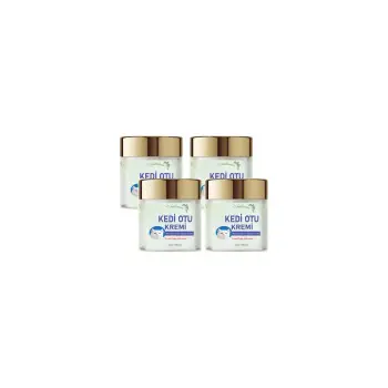 Kedi Otu Kremi 50 ml 4 Adet Kafur Ağacı Yağı İçerikli Rahatlatıcı Krem