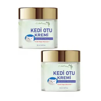 Kedi Otu  Rahatlatıcı Masaj Bakım Kremi 50ml 2 Adet