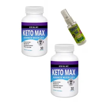 Keto Max Destekleyici Ürün  30lu X 2 Adet + Masaj Yağı 30 ml