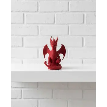 Kırmızı Ejderha Biblo 12 cm