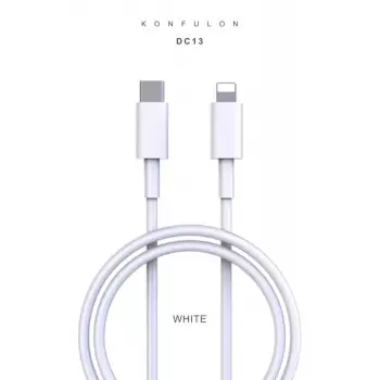 Konfulon DC13 1M 20W Type-C to Lightning Kablo iphone Uyumlu