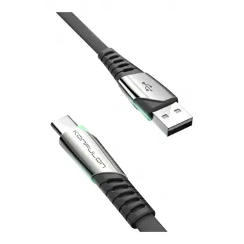 Konfulon DC18 Type-C Kablo 1M 5A - Siyah