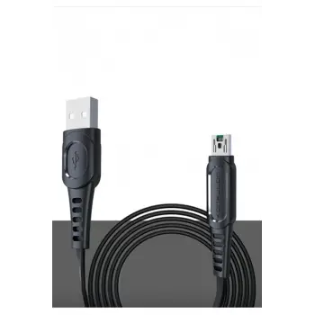 Konfulon DC24 Micro USB Kablo 1.2M 4A - Siyah