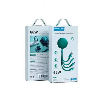 Konfulon DC44 3in1 66W Kablo - Yeşil