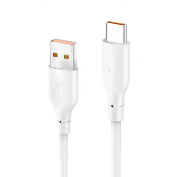 Konfulon DC65 USB to Type-C 1M 3.0A Hızlı Şarj Kablo - Beyaz