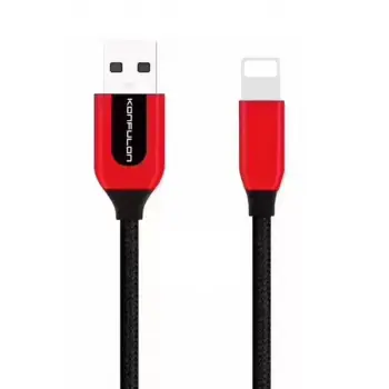 Konfulon S51 Lightning Kablo iphone Uyumlu 1M 3A - Siyah