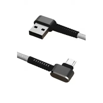 Konfulon S73 Micro USB Kablo 1M 2.1A - Beyaz