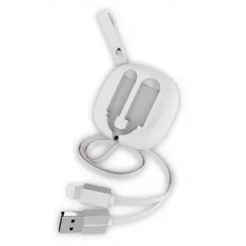 Konfulon S80 Lightning Kablo iphone Uyumlu 20cm-1M 2A - Beyaz