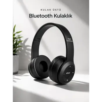 Kulak İçi Kablosuz Bluetooth Kulaklık Ekstra Bass ve Çok Yönlü Kullanım