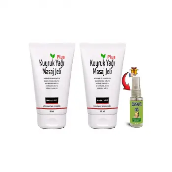 Kuyruk Yağı Masaj Jeli Plus 2 Tane 50 ml Konsantre Formül + Çörek Otu Yağı