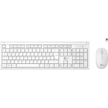 LENOVO LECOO Q Kablosuz Beyaz Klavye/Mouse Set KW200