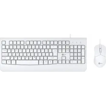 LENOVO LECOO Q Usb Kablolu Beyaz Klavye/Mouse Set CM105