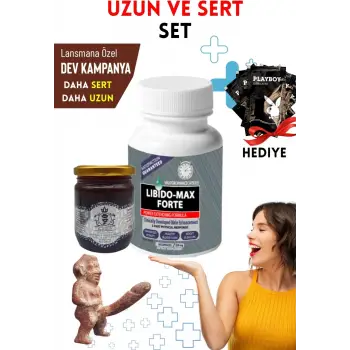 LİBDO MAX FORTE ERKEKLERE ÖZEL SET MACUN VE CAPS