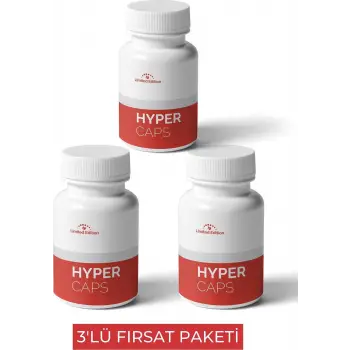 LİMİTED EDİTİON 3 ADET HYPER CAPS