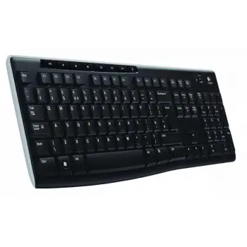 LOGITECH K270 Q TR MM KLAVYE KABLOSUZ SİYAH 920-003761