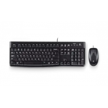 LOGITECH MK120 TR Q USB KABLOLU KLAVYE VE MOUSE SET SİYAH 920-002560