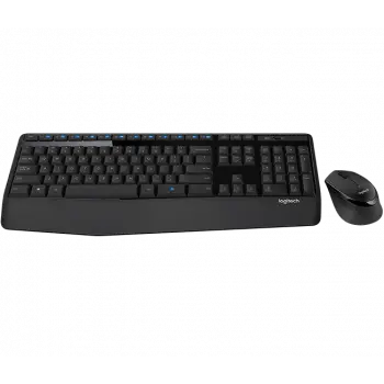 LOGITECH MK345 Q TR MM KABLOSUZ KLAVYE MOUSE SET SİYAH 920-006514