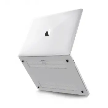 Macbook Pro 13 2021 Macbook Buzlu Kapak - Şeffaf