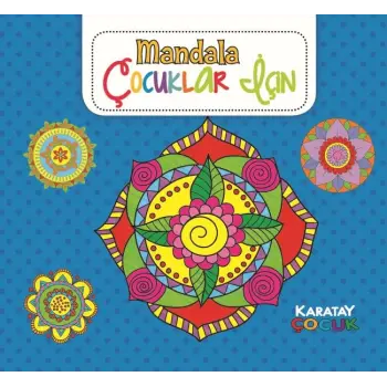 Mandala Çocuklar İçin - Mavi
