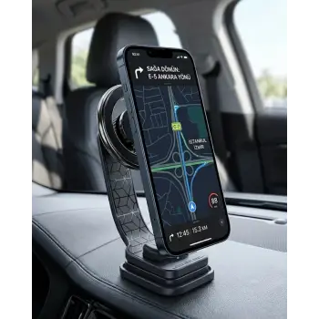 Manyetik Araç Telefon Standı Katlanabilir Telefon Tutucu