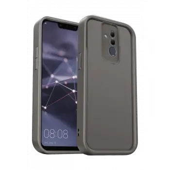 Mate 20 Lite Kılıf Viera Silikon - Gri