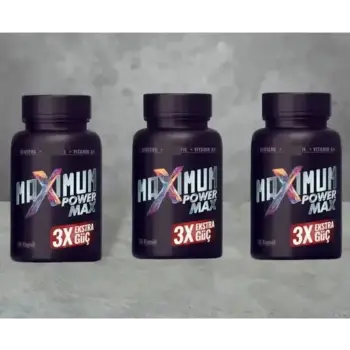 MAXİMUM POWER MAX 3X EFFECT ERKEKLERE EXTRA MAXÌMUM G.Ç 30 LU X 3 ADET