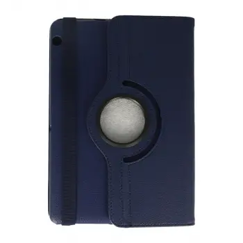 MediaPad T3 10 / 9.6 Kılıf 360 Tablet Deri Kılıf - Lacivert