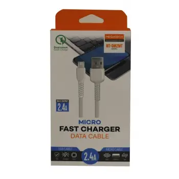 Megatech MT-DM2MT 2.4A Micro 2mt Data Şarj Kablosu